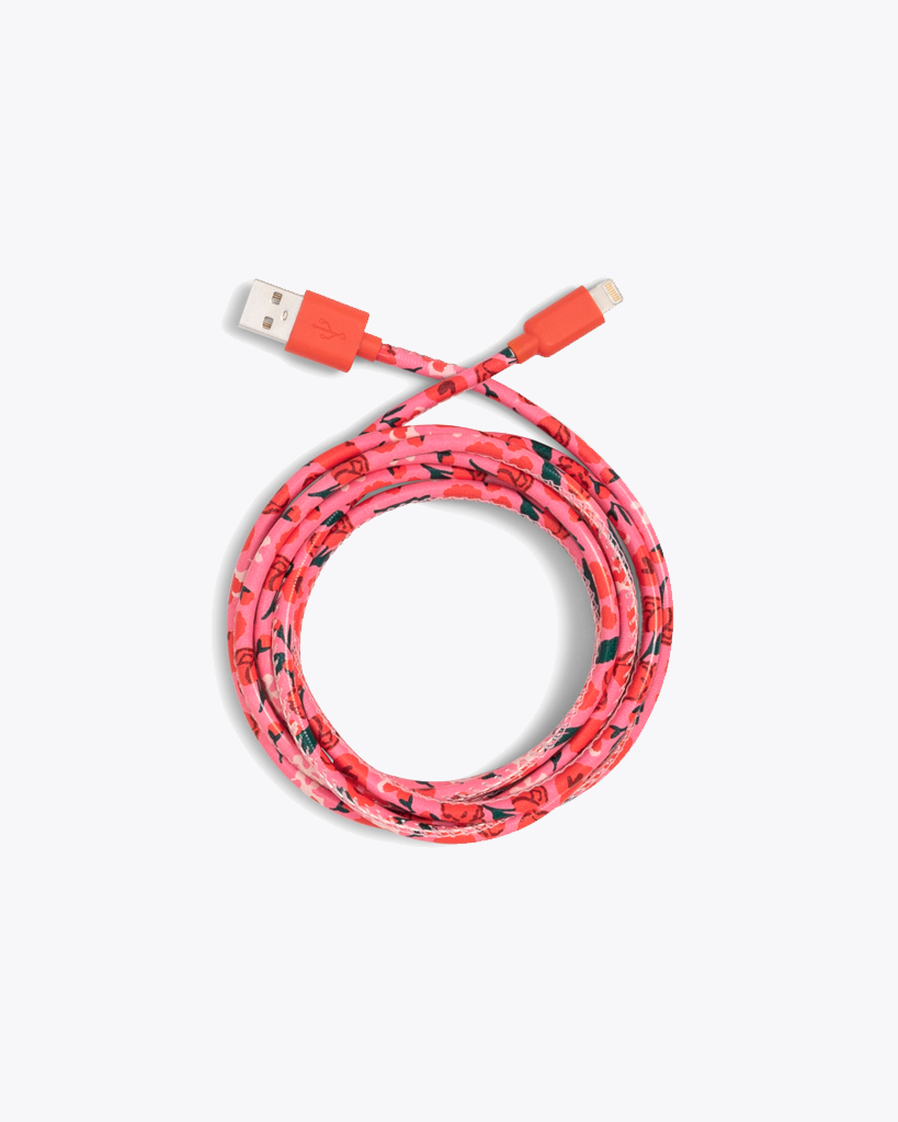 Back Me Up! Charging Cord - Las Flores