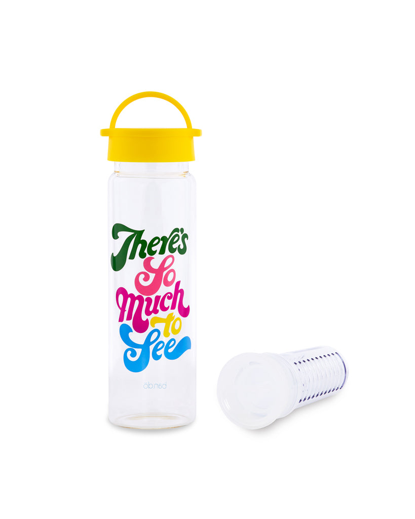 Brighten Up Water Bottle - There's So Much To See