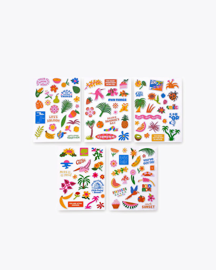 Puffy Sticker Set - Issue 2