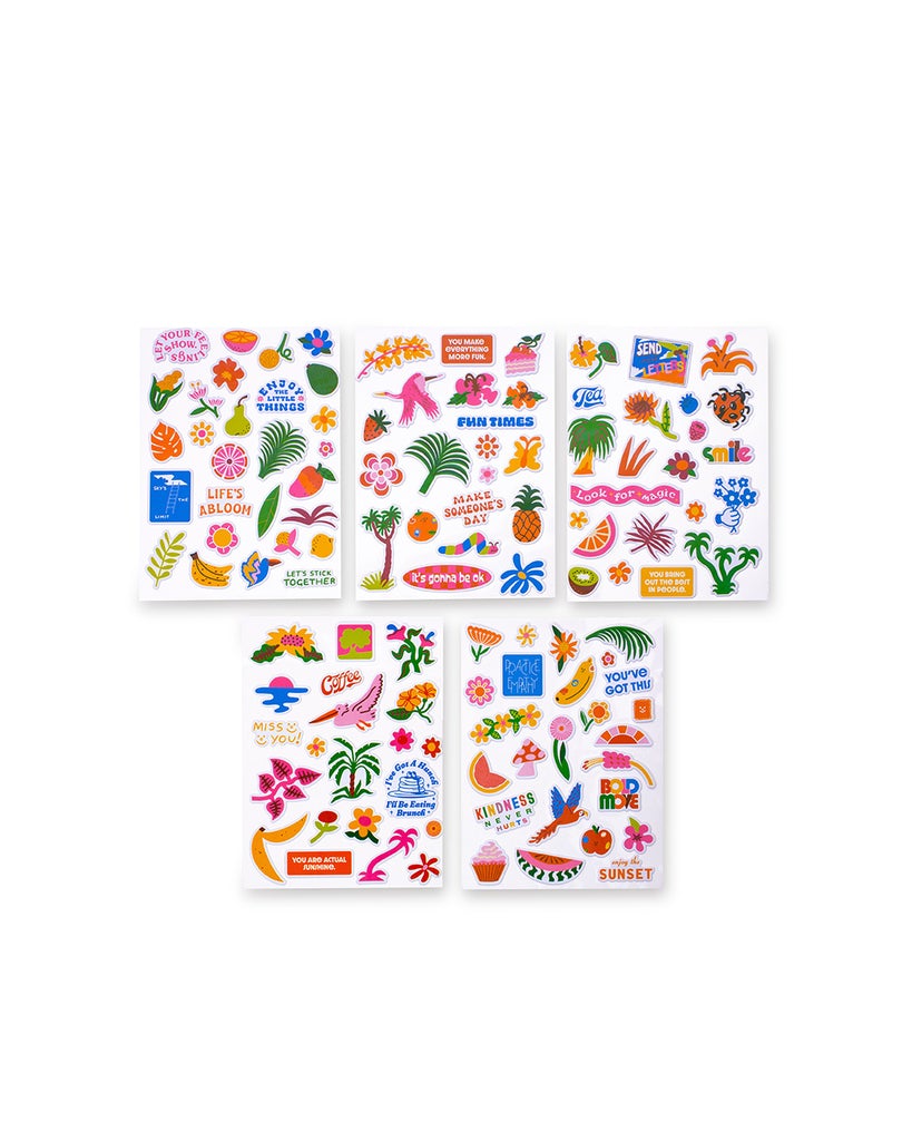 Puffy Sticker Set - Issue 2