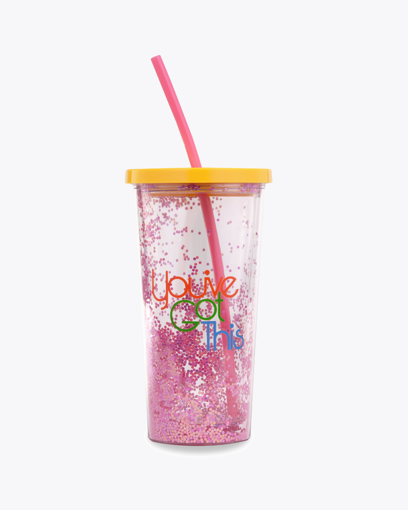 Glitter Bomb Sip Sip Tumbler - You've Got This
