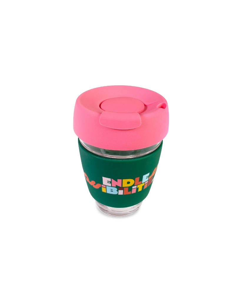 Glass Travel Mug - Endless Possibilities