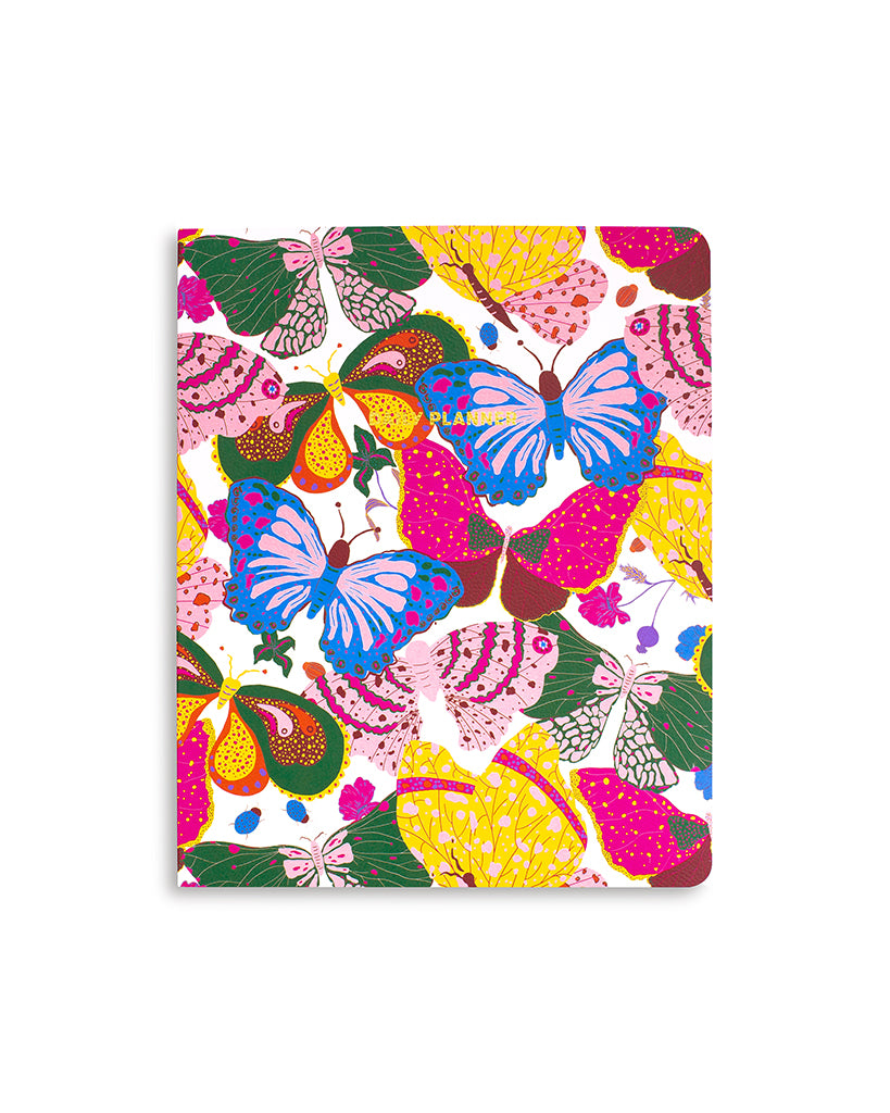 Undated To-Do Planner - Berry Butterflies
