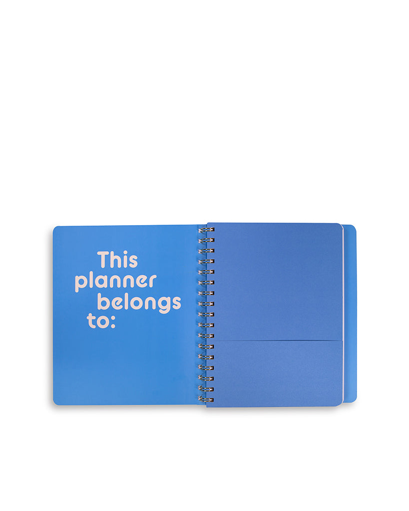 Undated To-Do Planner - Berry Butterflies