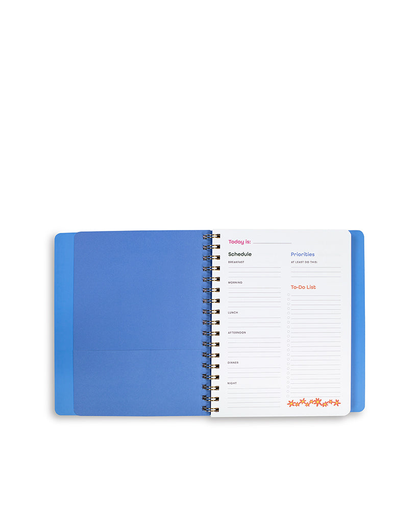Undated To-Do Planner - Berry Butterflies