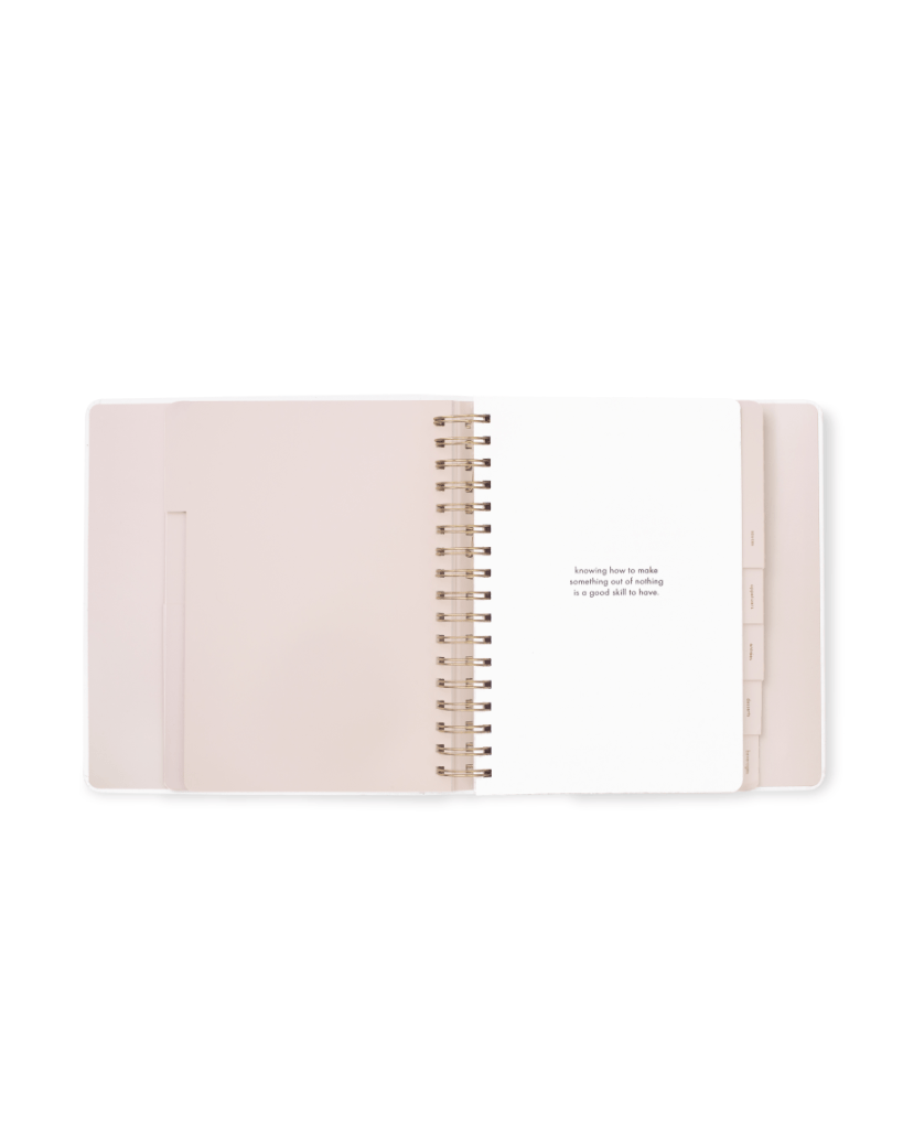 Recipe Book - Gold Dot