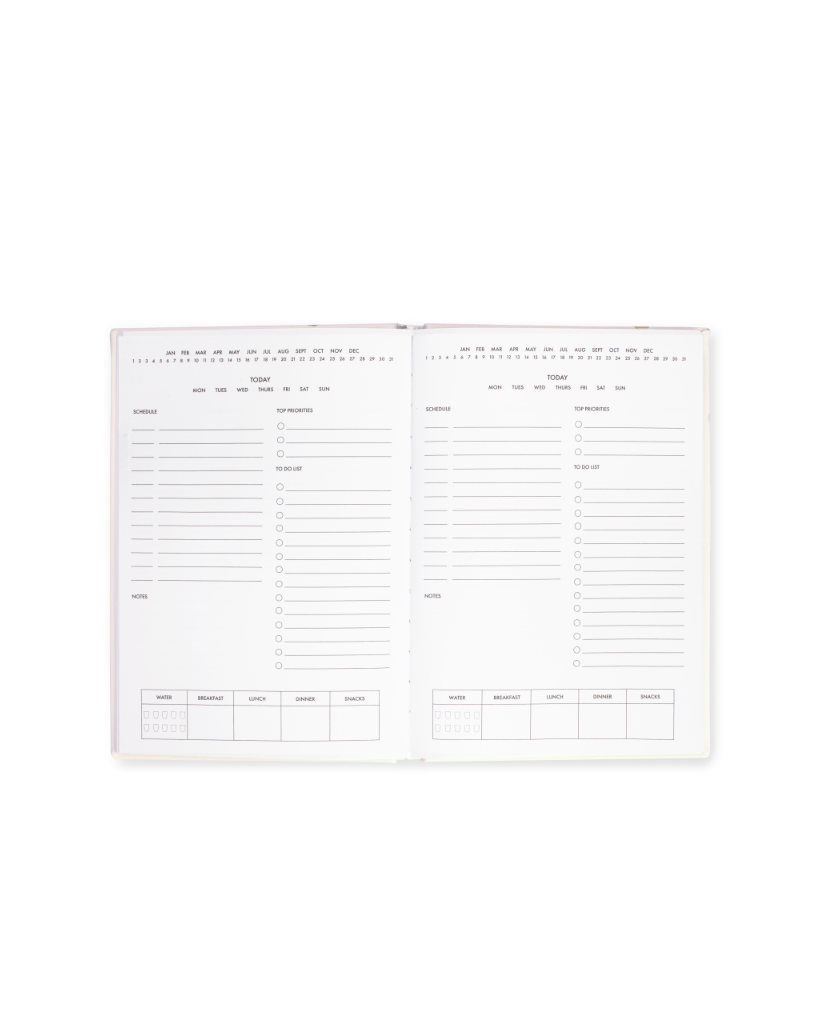 Daily To-Do Planner - Gold Dot