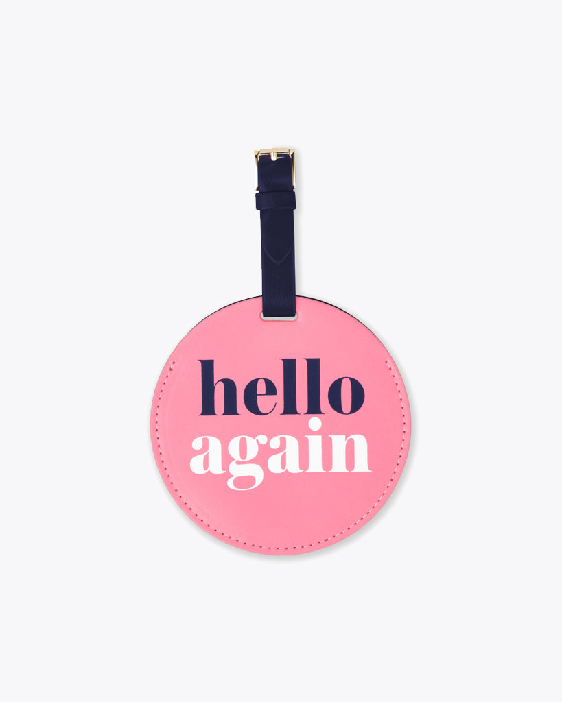 Luggage Tag - Hello Again
