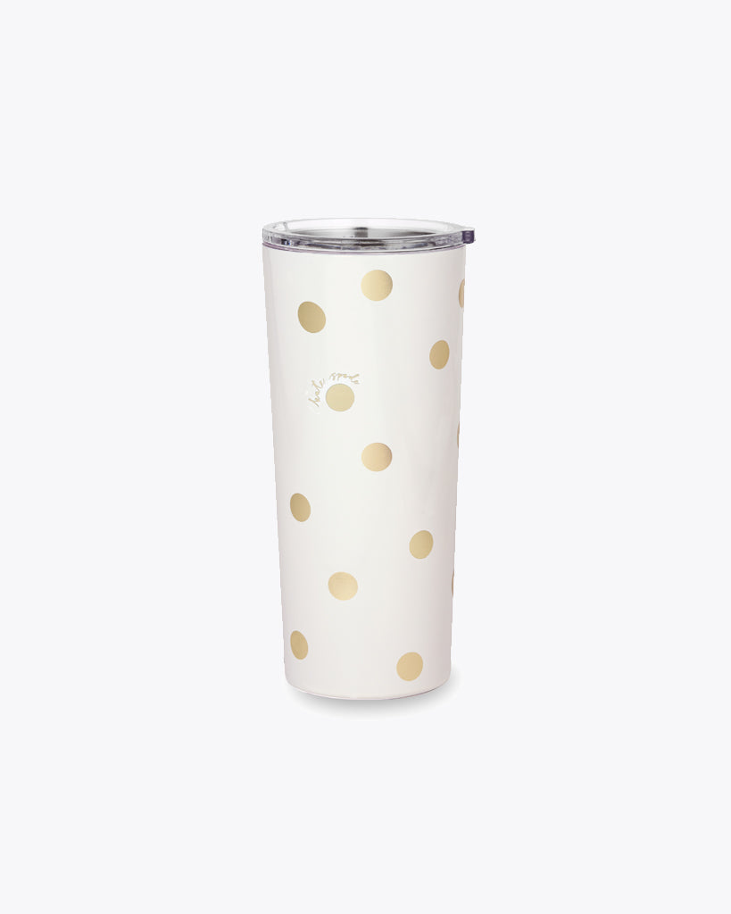 Stainless Steel Tumbler (24 oz) - Gold Dot