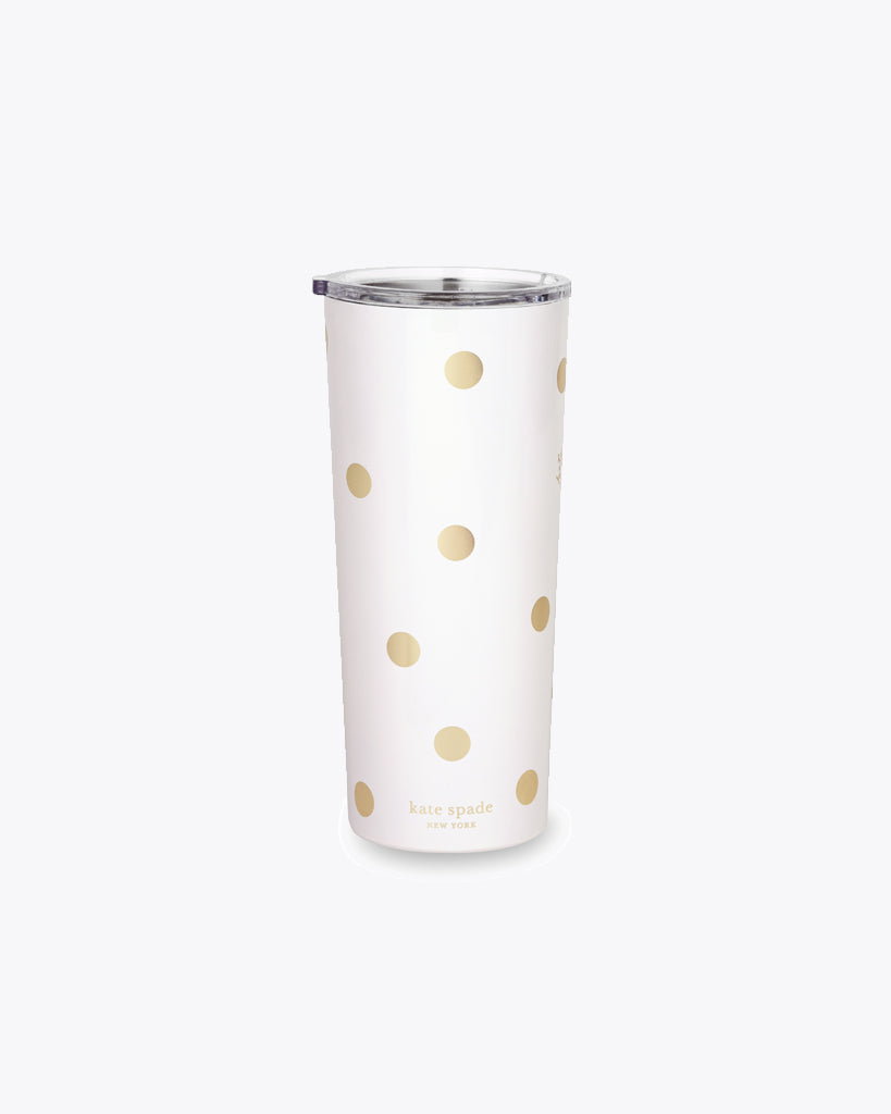 Stainless Steel Tumbler (24 oz) - Gold Dot