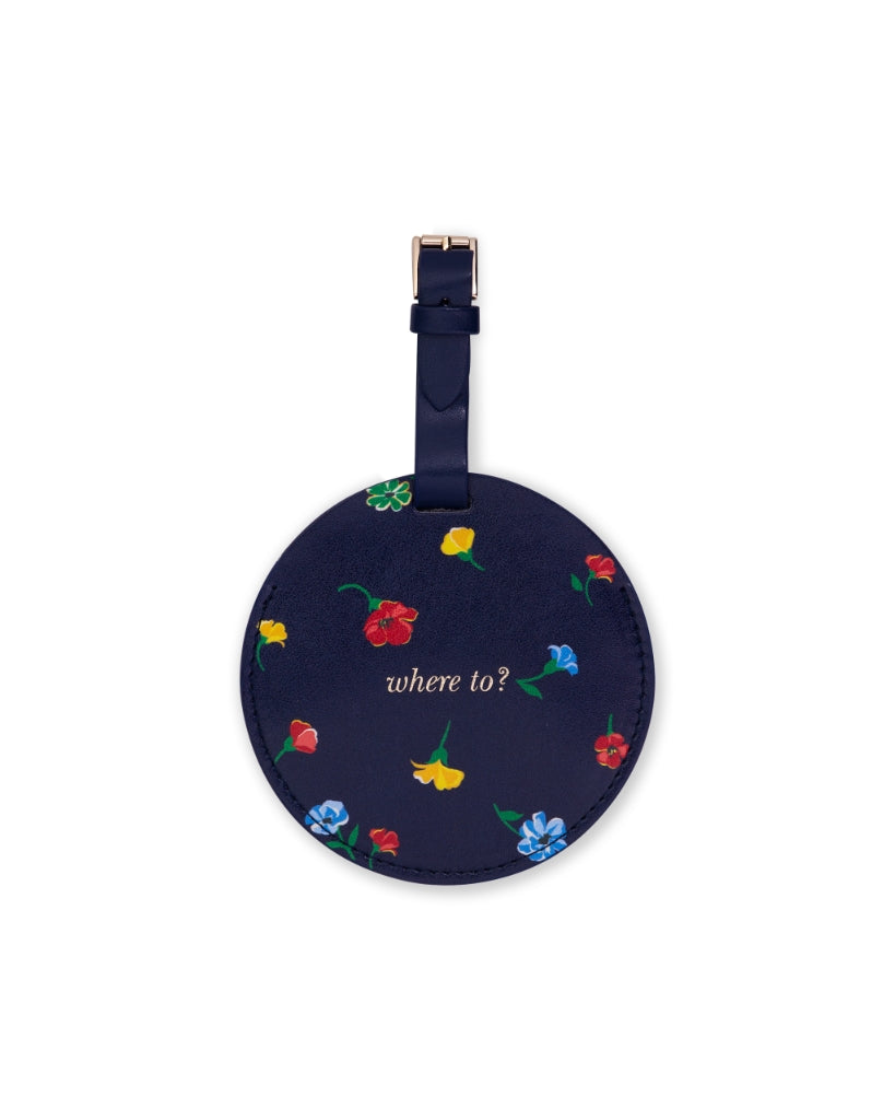 Luggage Tag - Garden Toss
