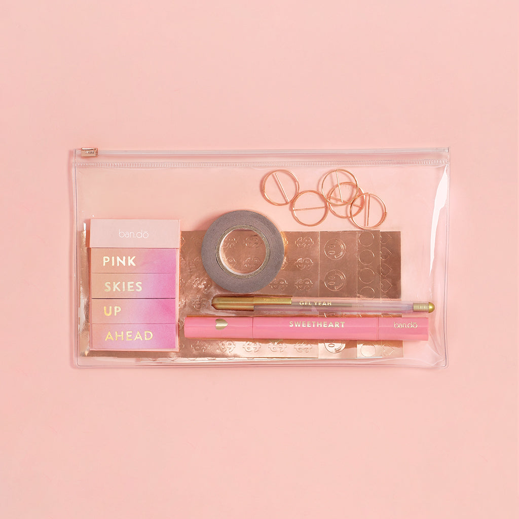 Agenda Starter Pack - Rose Gold