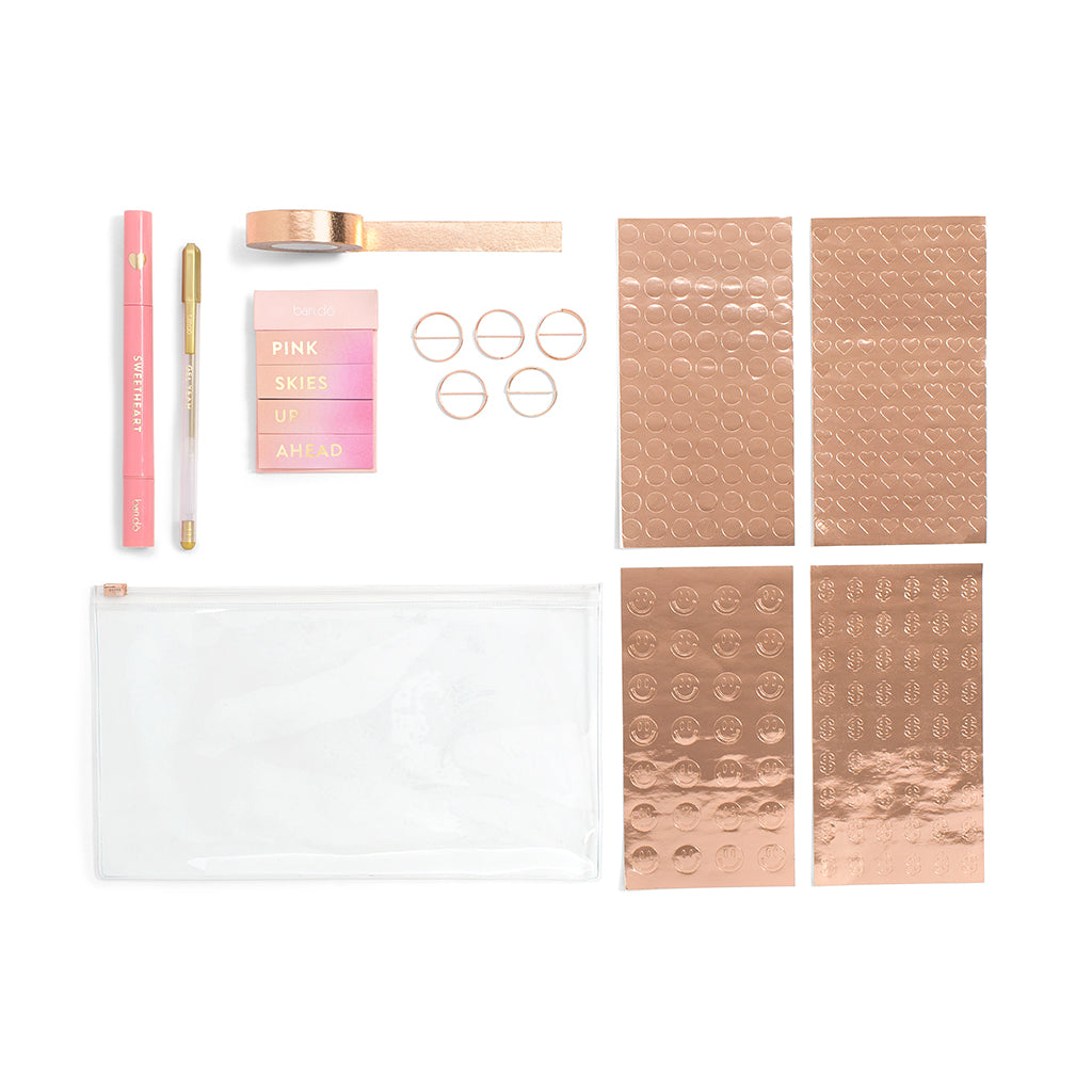 Agenda Starter Pack - Rose Gold