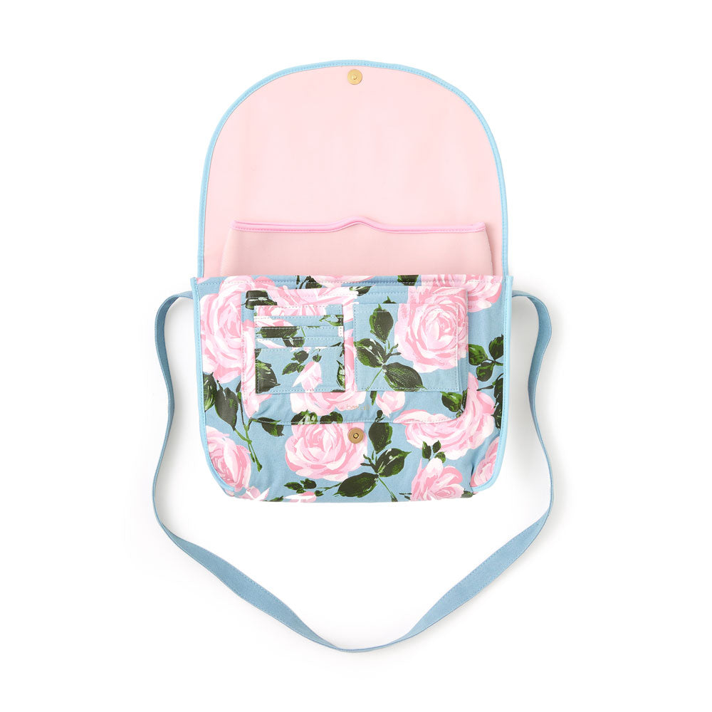 Logged On Laptop Bag - Rose Parade