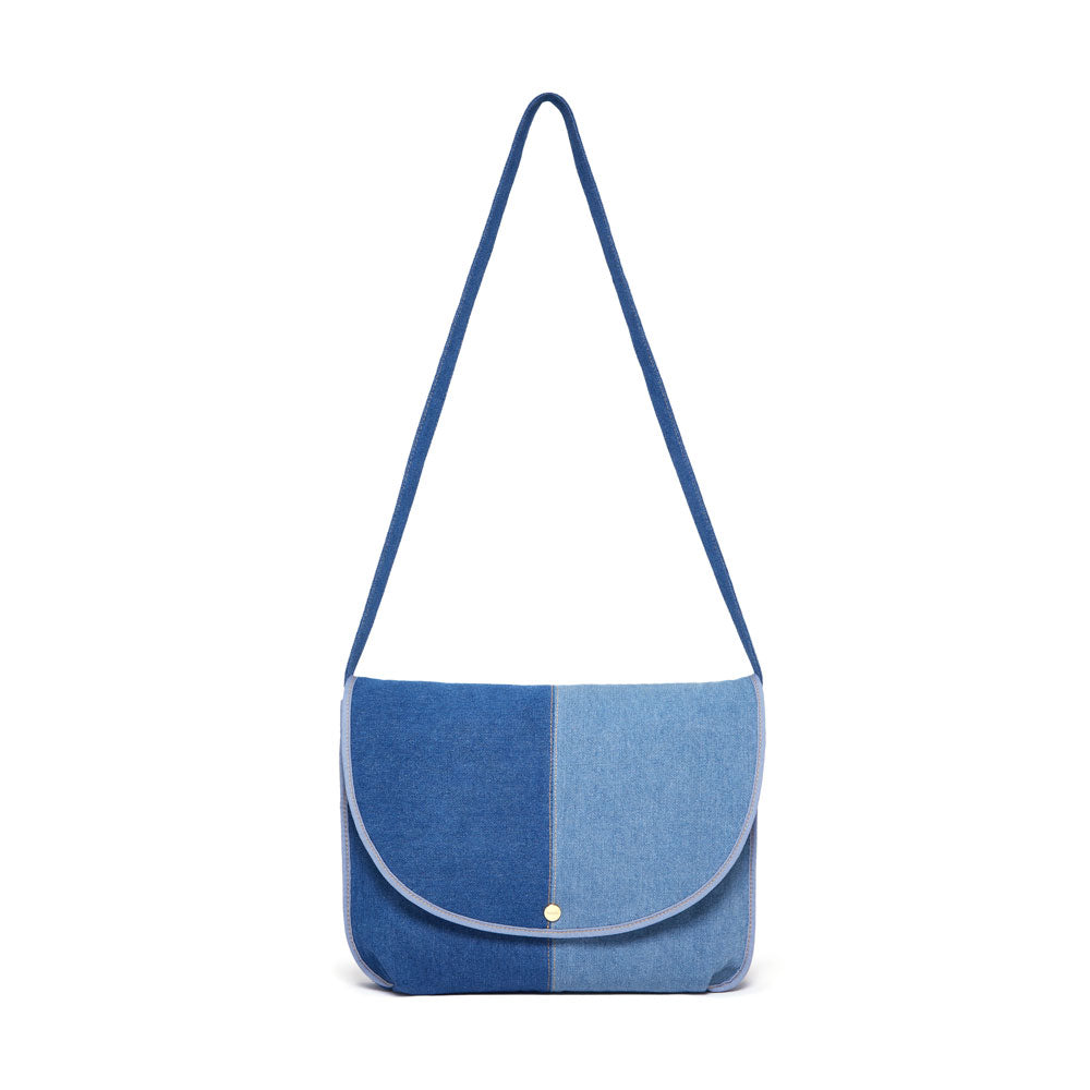 Logged On Laptop Bag - Denim