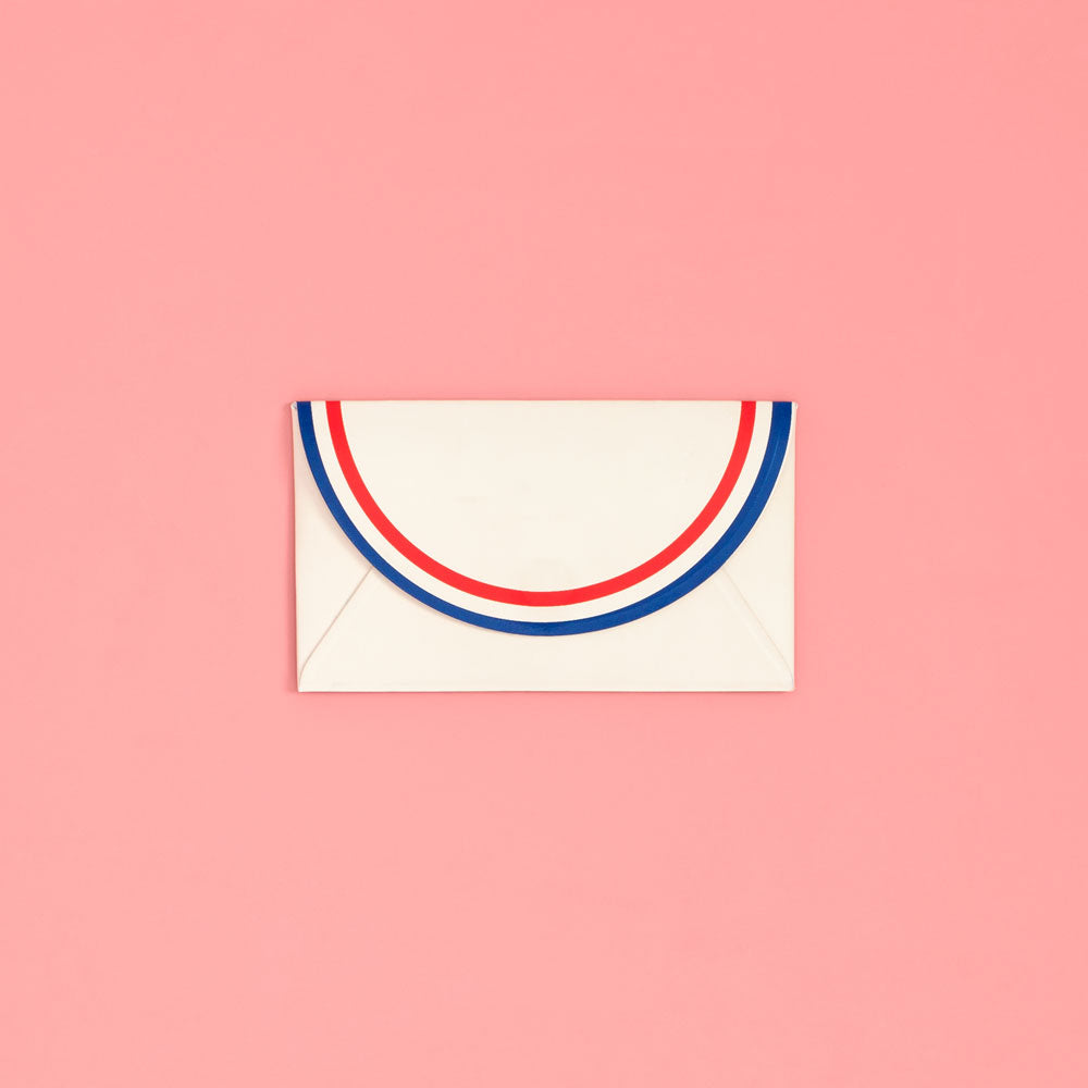 All Business Card Holder - Parisian Stripes