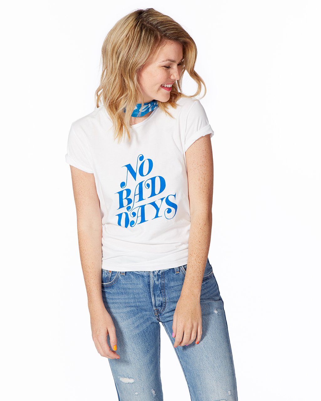 Classic Tee - No Bad Days (Ivory)