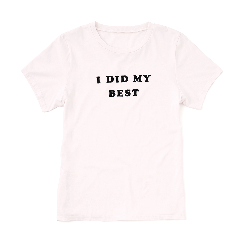 Classic Tee - I Did My Best (Ivory)