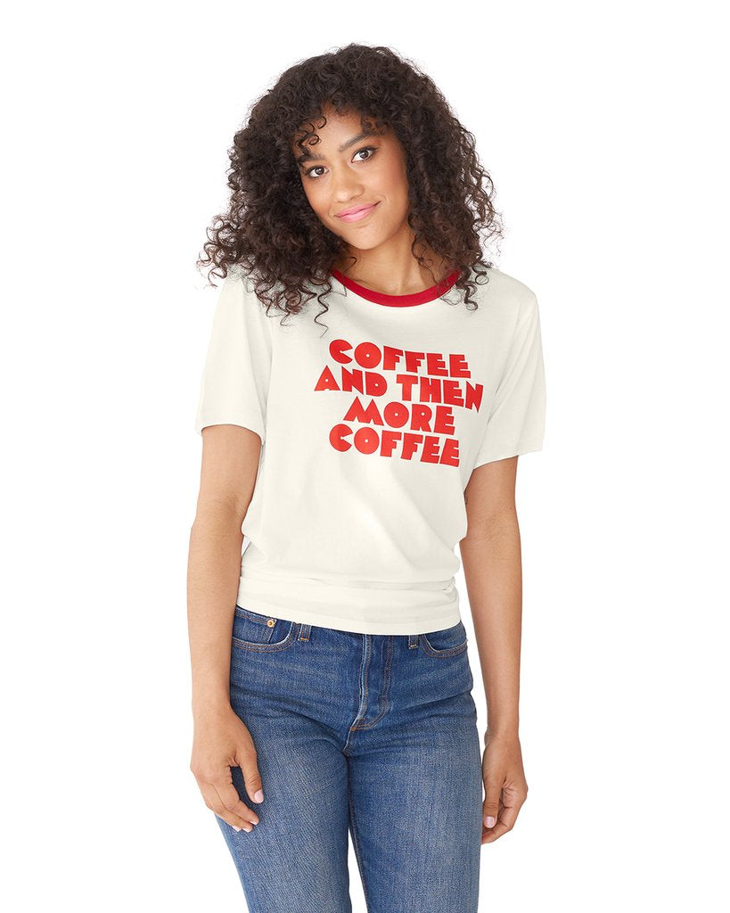 Ringer Tee - More Coffee