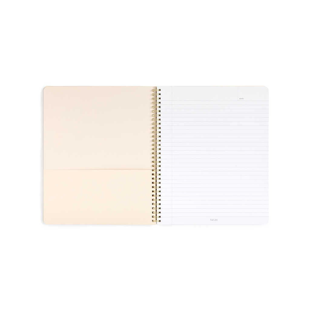 Rough Draft Large Notebook - Forever Busy