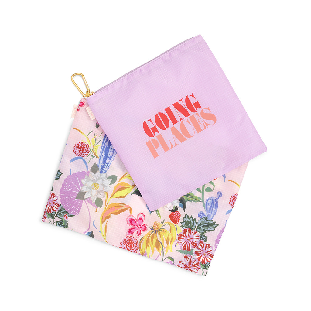 Large Carryall Duo - Garden Party / Going Places