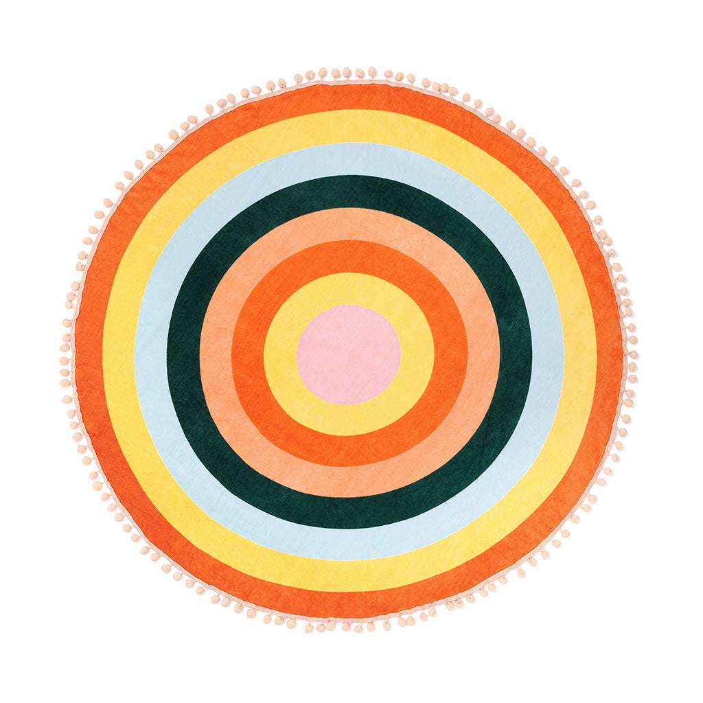 All Around Giant Circle Towel - Color Wheel