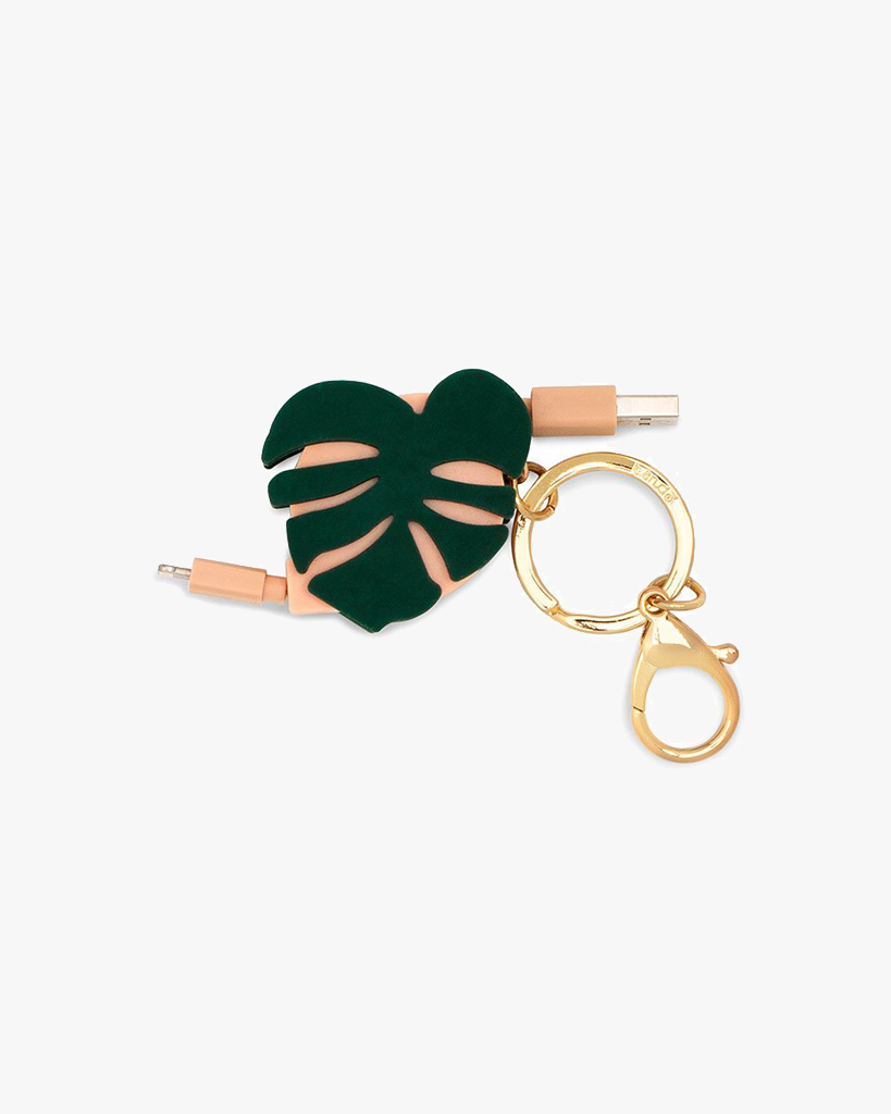 Retractable Charging Cord - Monstera