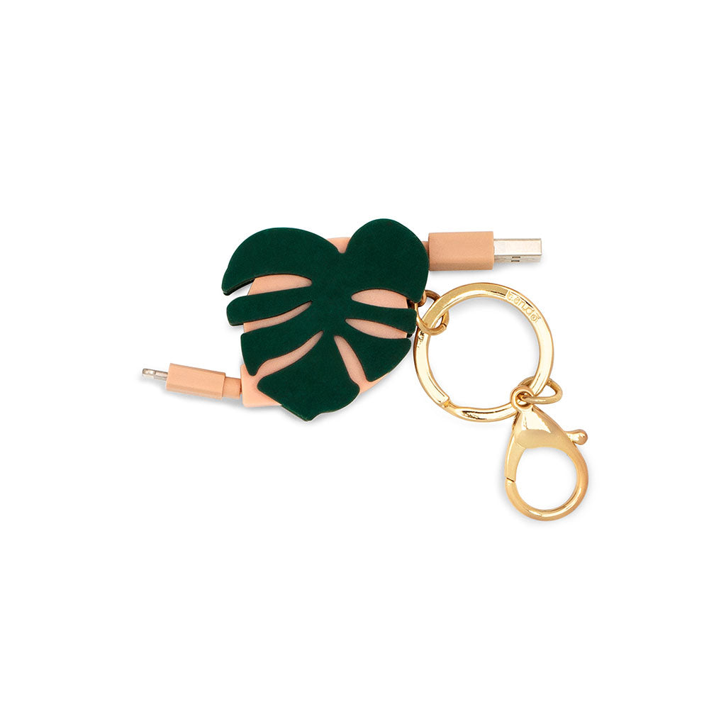 Retractable Charging Cord - Monstera
