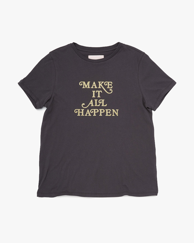 Classic Tee - Make It All Happen (Vintage Black)