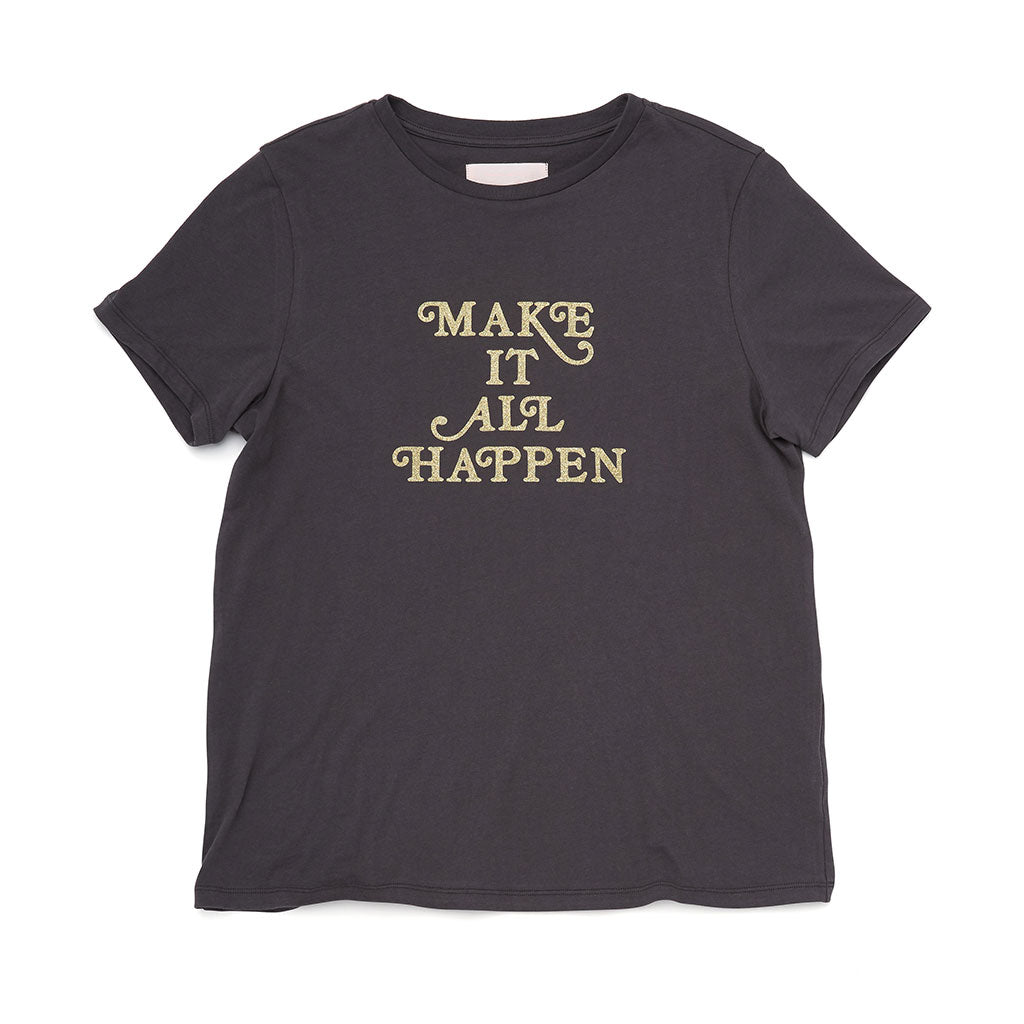 Classic Tee - Make It All Happen (Vintage Black)