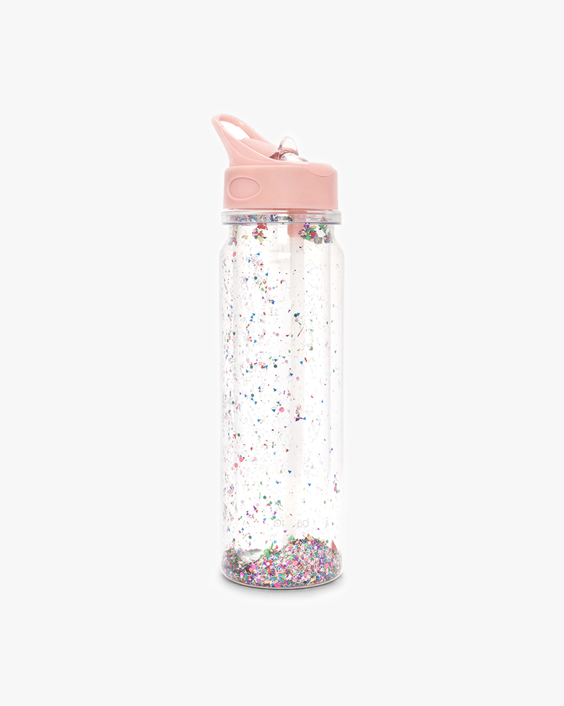 Glitter Bomb Water Bottle - Confetti