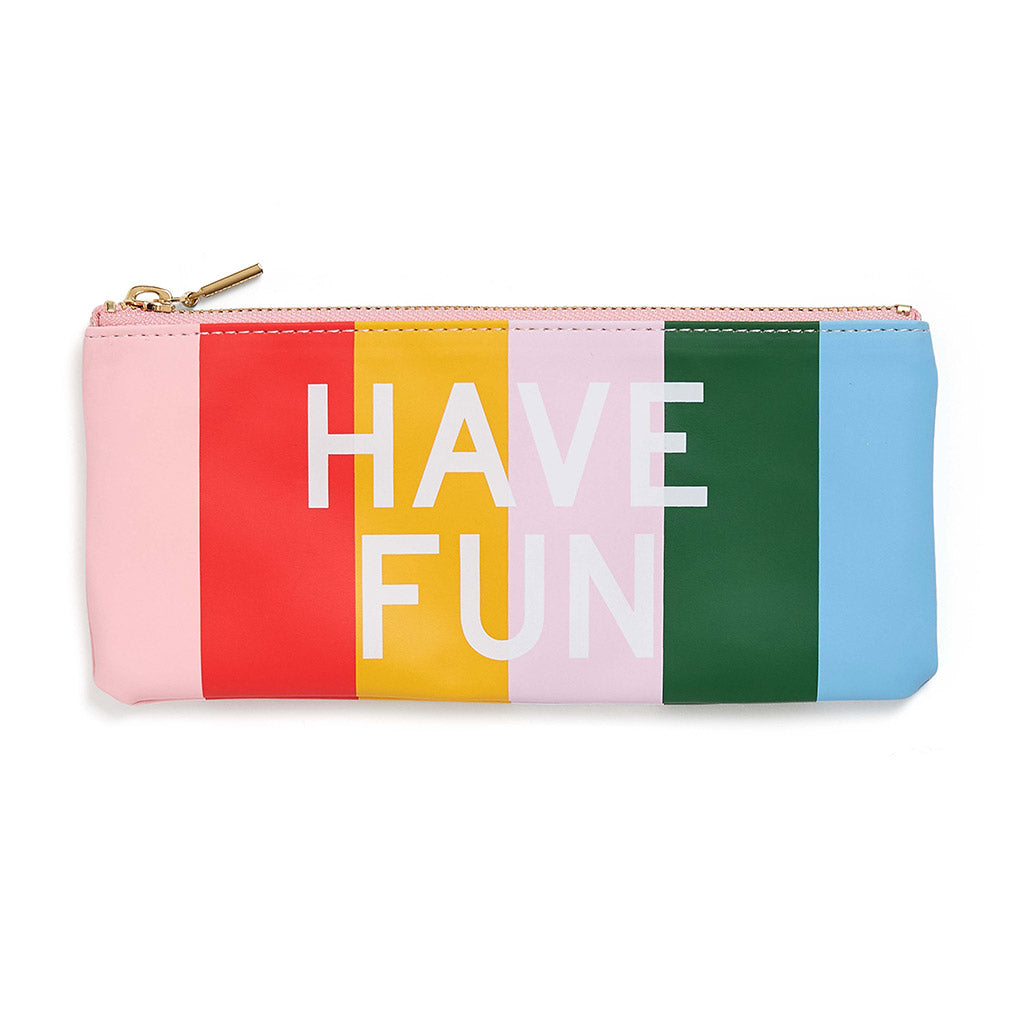Get It Together Pencil Pouch - Work Hard Have Fun Be Nice