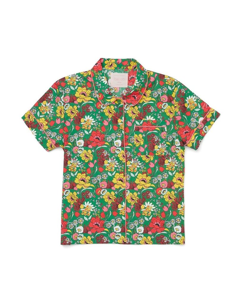 Short Sleeve Leisure Shirt - Superbloom Emerald