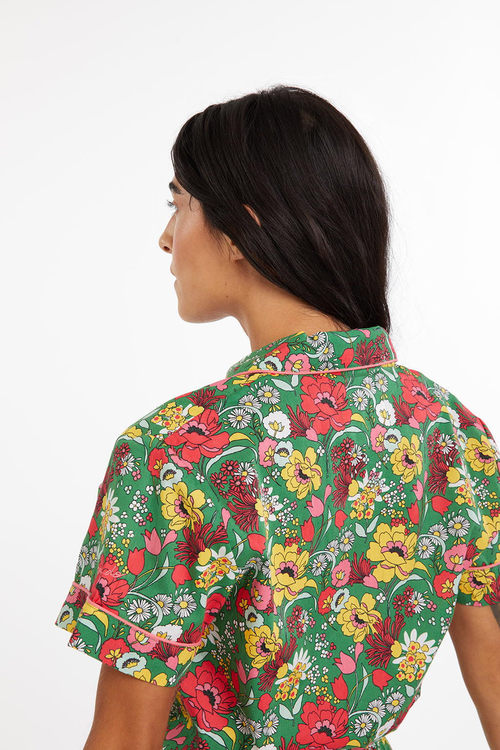 Short Sleeve Leisure Shirt - Superbloom Emerald