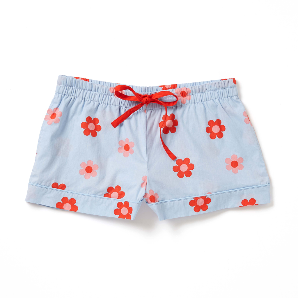 Leisure Club - Retro Daisy Sleep Short