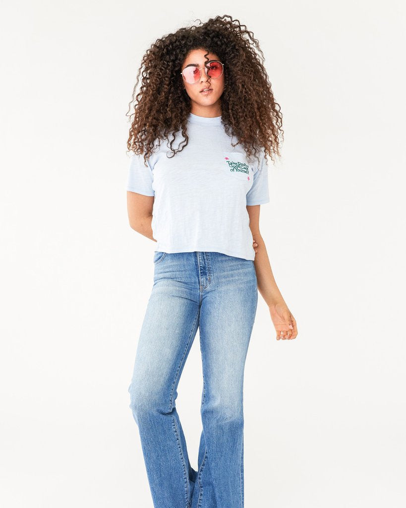 Slub Pocket Tee - Take Really Good Care