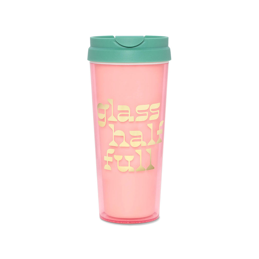 Hot Stuff Thermal Mug - Glass Half Full