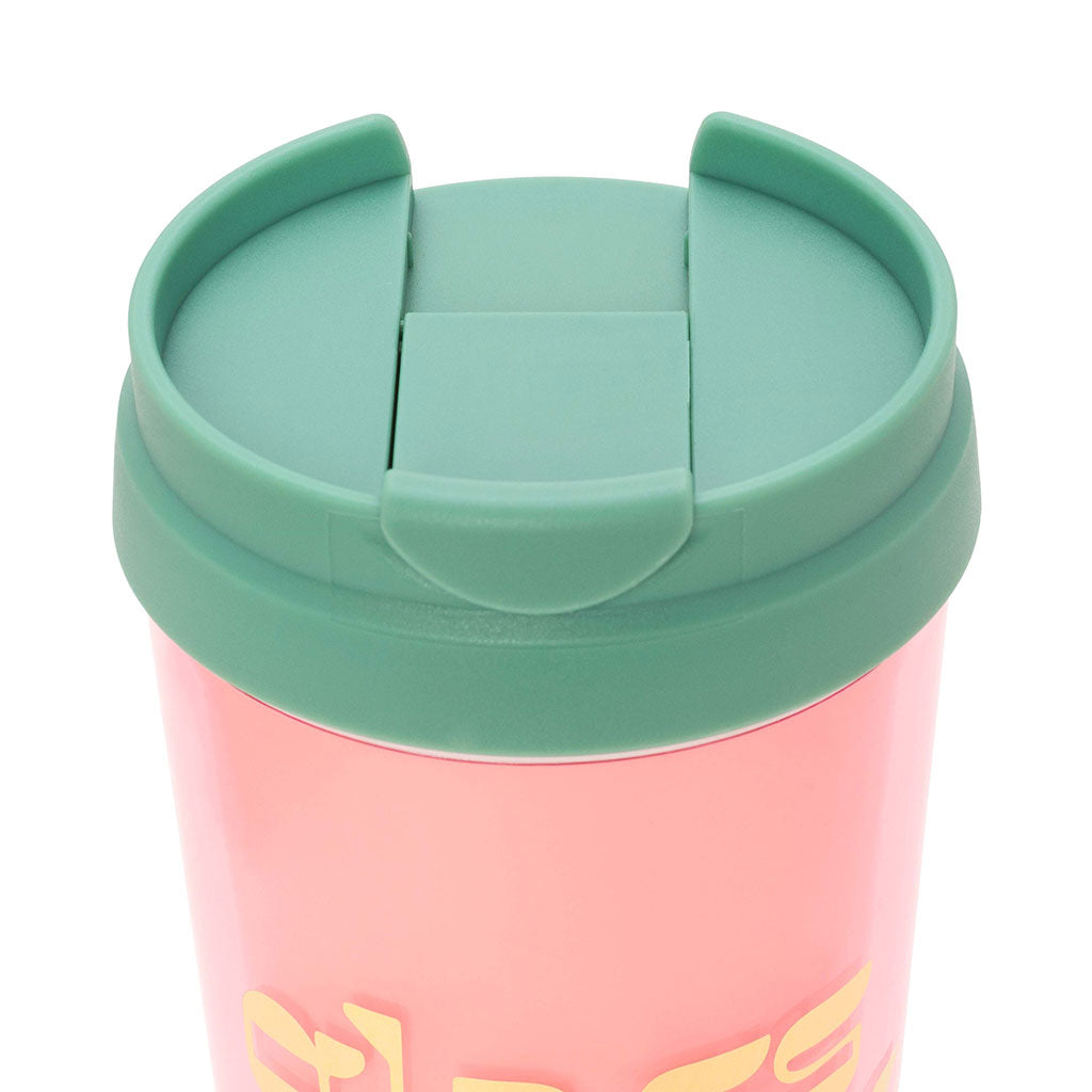 Hot Stuff Thermal Mug - Glass Half Full