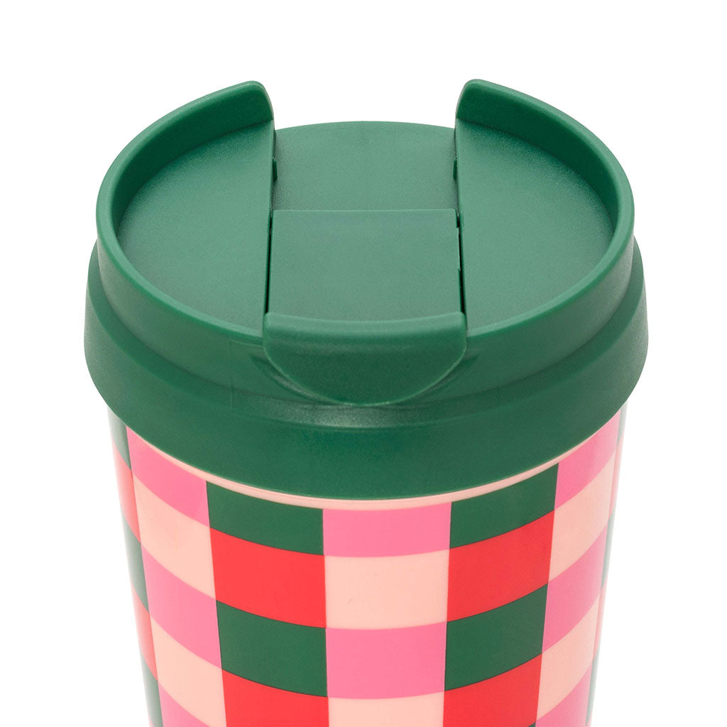 Hot Stuff Thermal Mug - Buffalo Plaid