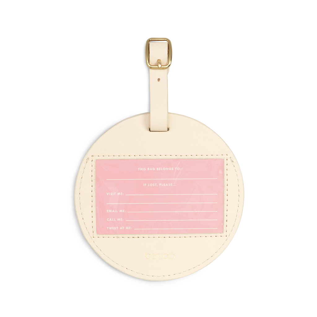 The Getaway Circle Luggage Tag - Best Time