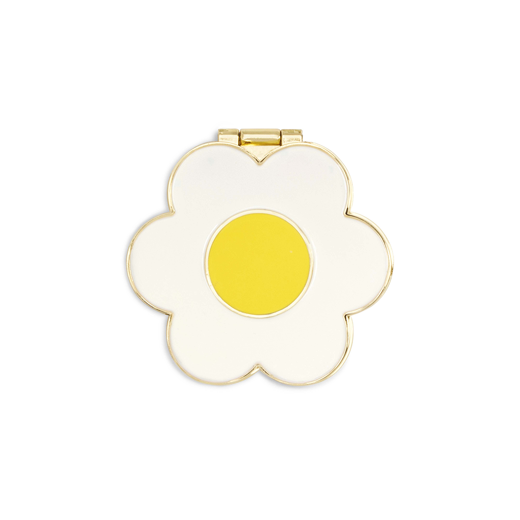 Looking Good Compact Mirror - Daisy