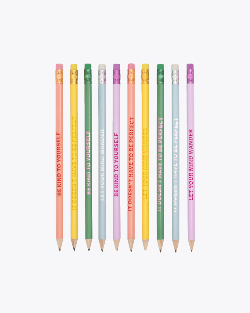 Write On Pencil Set - Take Care