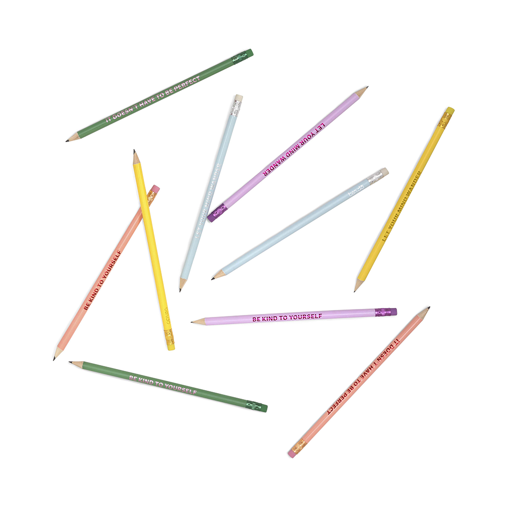 Write On Pencil Set - Take Care