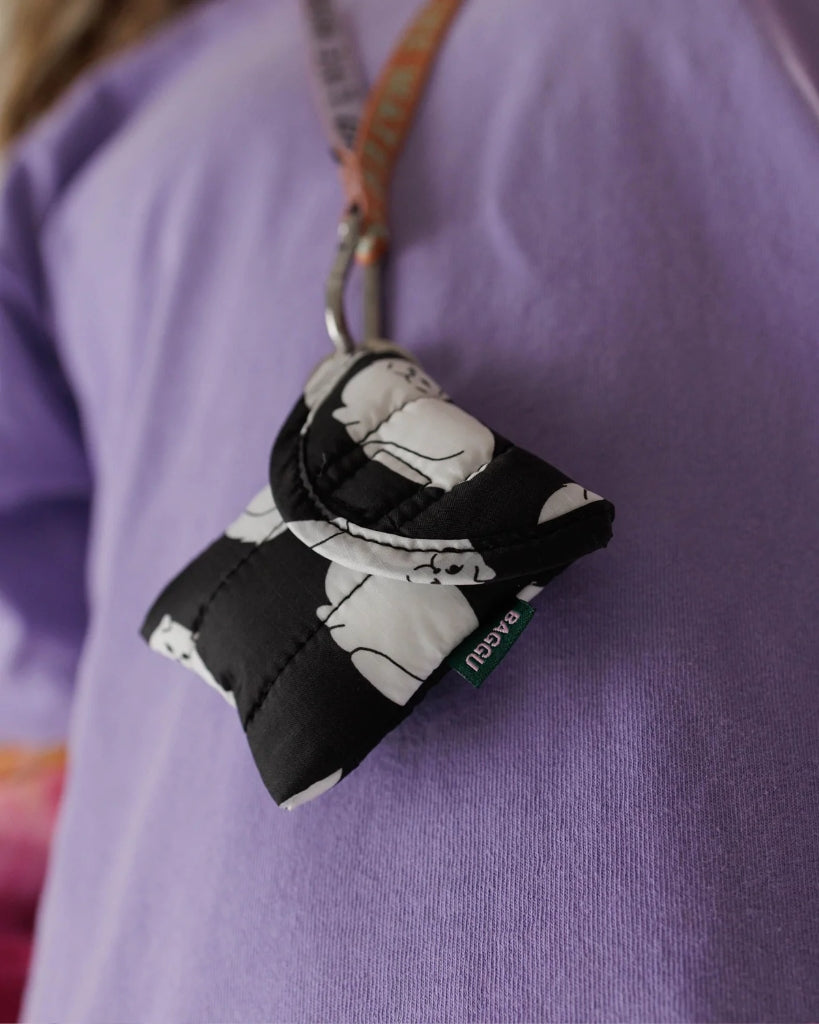Puffy Earbuds Case - Fluffy Cat