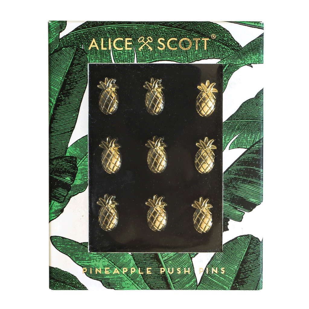 Push Pins - Pineapple