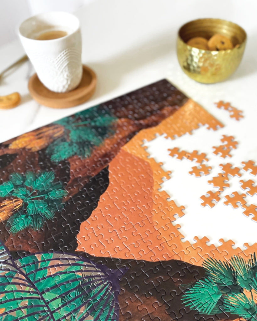 Jigsaw Puzzle - Nenuphars