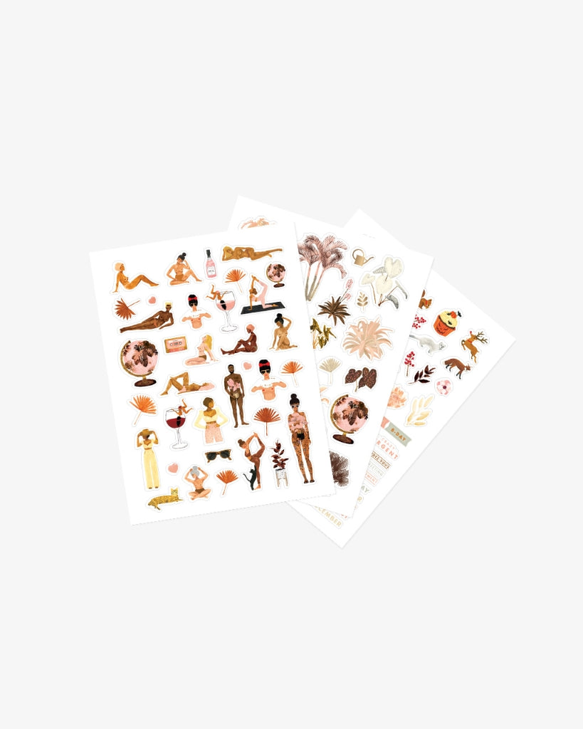 Sticker Set - Women's World