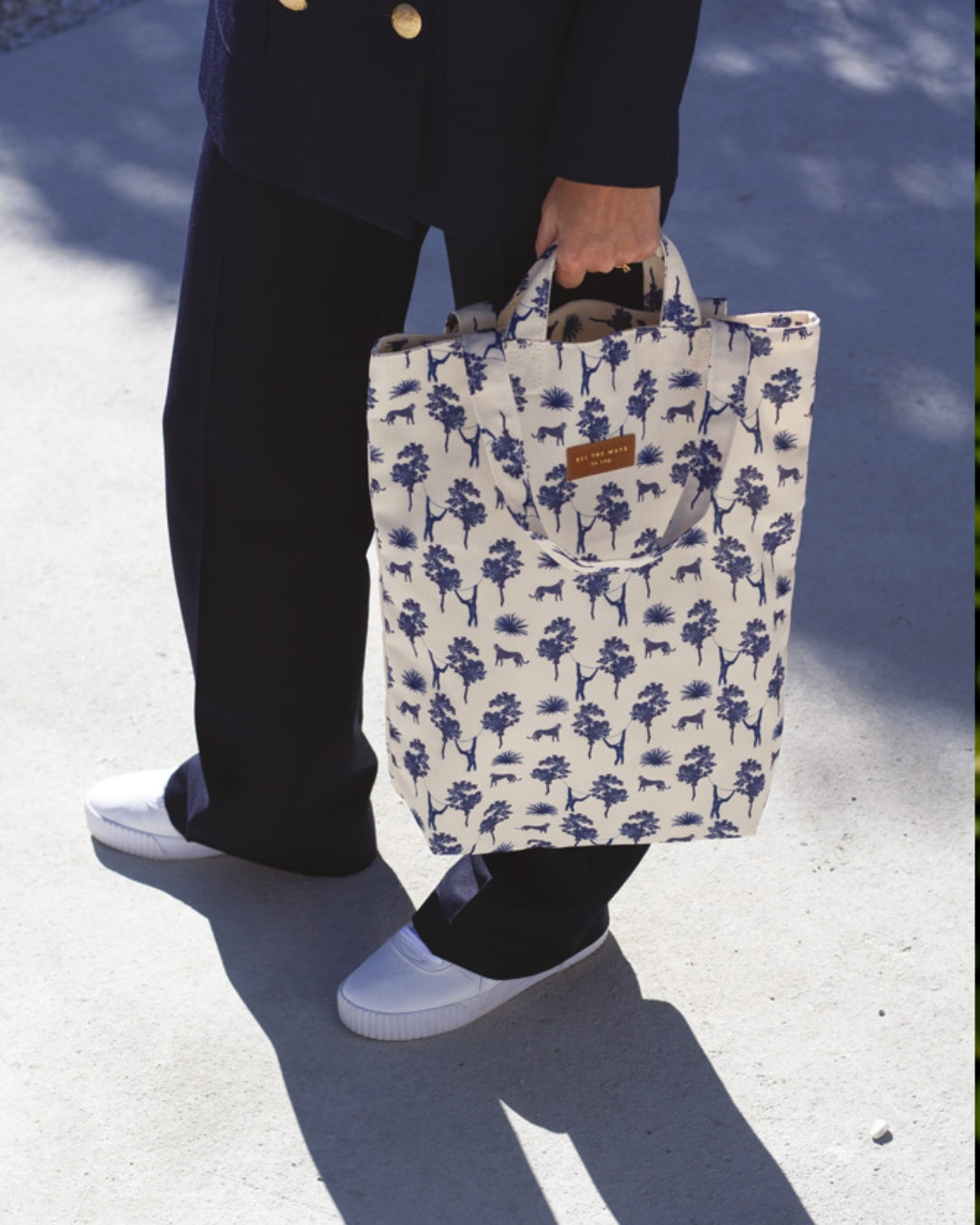 Tote Bag - Blue Jungle