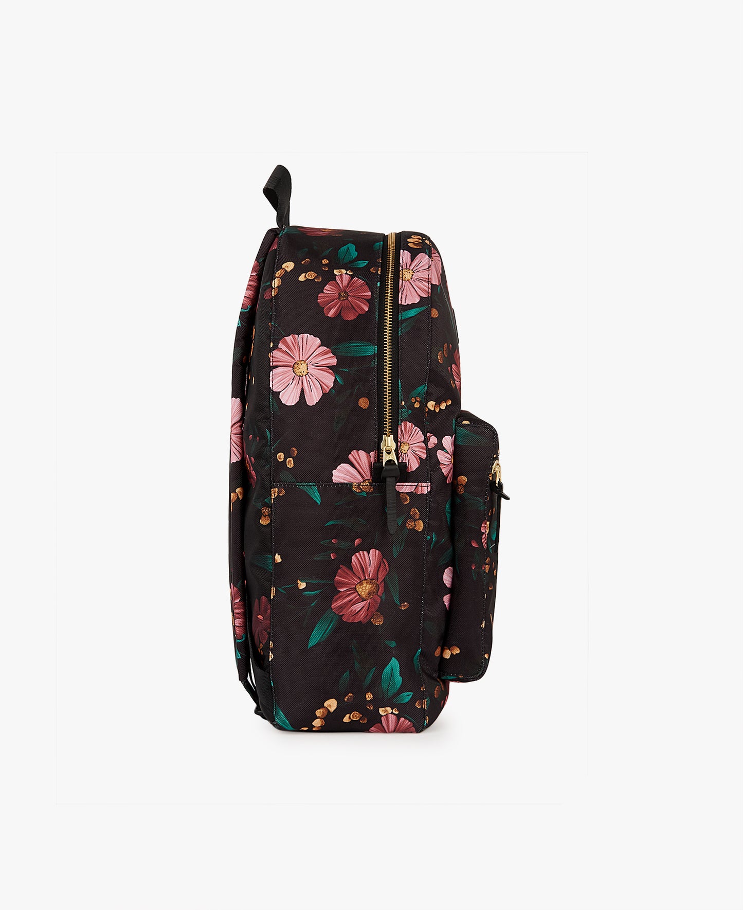 Backpack - Black Flowers
