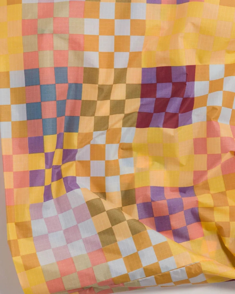 Baby Reusable Bag - Medium Check Multi
